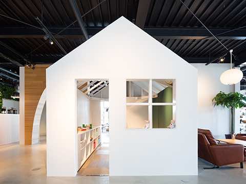 style casa のカフェ、キッズスペース