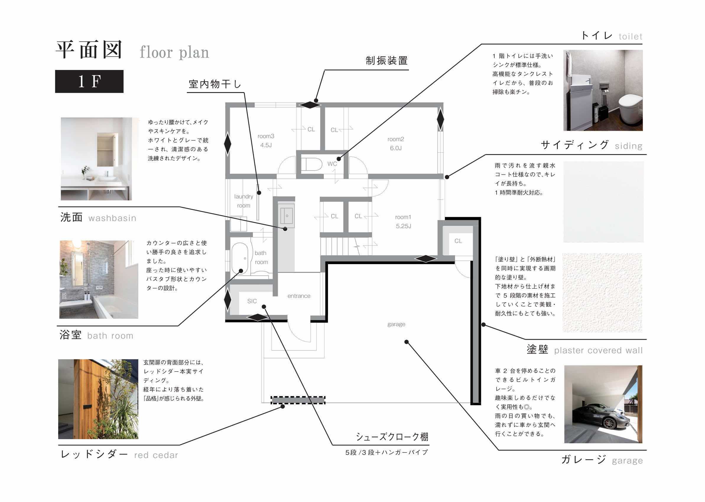 vacances skygarage の間取り